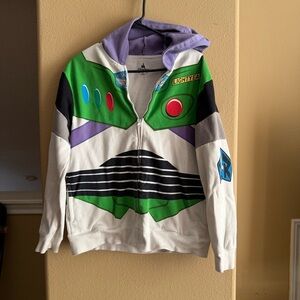 Disney Parks Cream and Purple Fleece